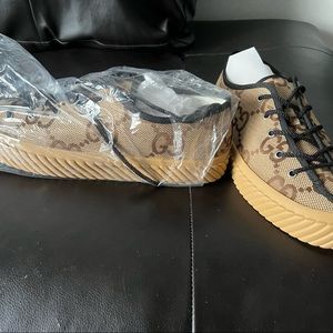 Brand New Macro GG Gucci Shoes.